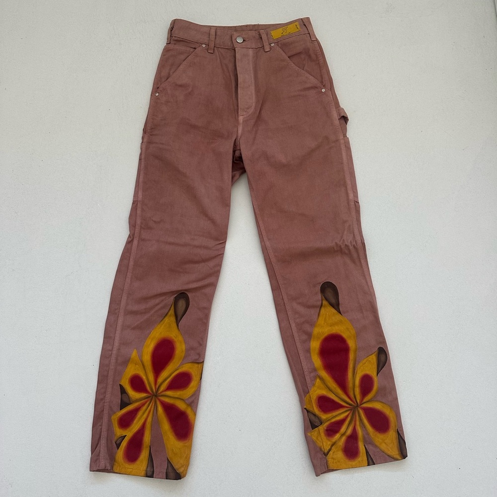 1/1 Juliet Johnstone Hand-Painted Painter Pants
